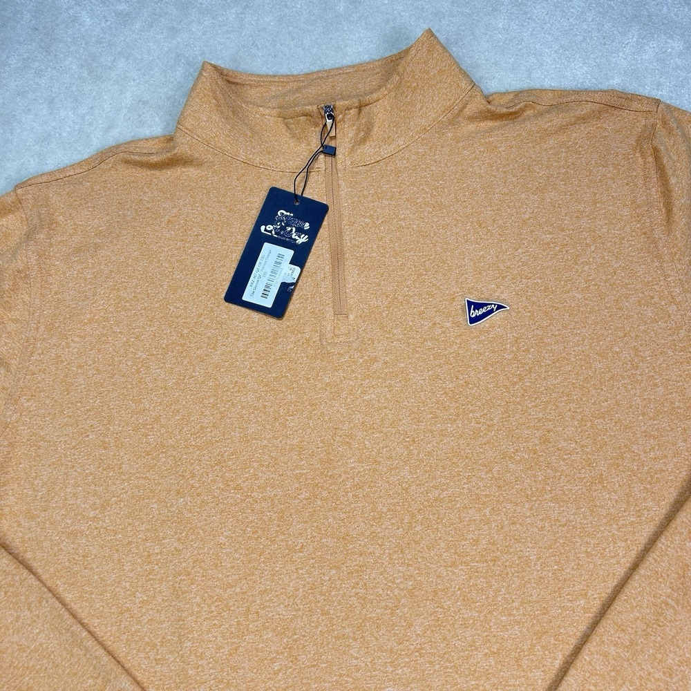 Breezy The Gimme Quarter Zip Jacket Men's XXL Performance Golf Stretch